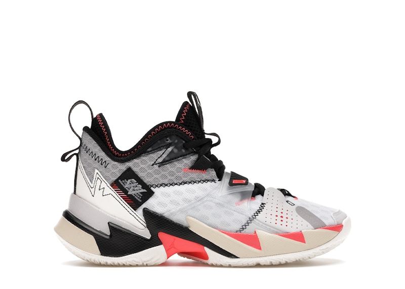 Jordan Why Not Zer0.3 White Bright Crimson Black (GS) - CD5804-101 - US