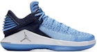 Jordan XXXII Low University Blue Black White Metallic Silver (GS)