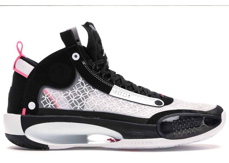 Jordan 34 clearance black and white