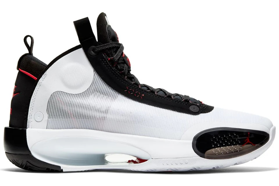 Jordan XXXIV White Black Red