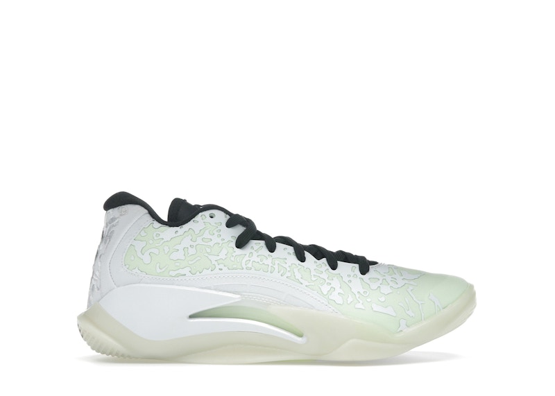 Pre-owned Jordan Zion 3 No Guts Sneakers In White/black/barely Volt