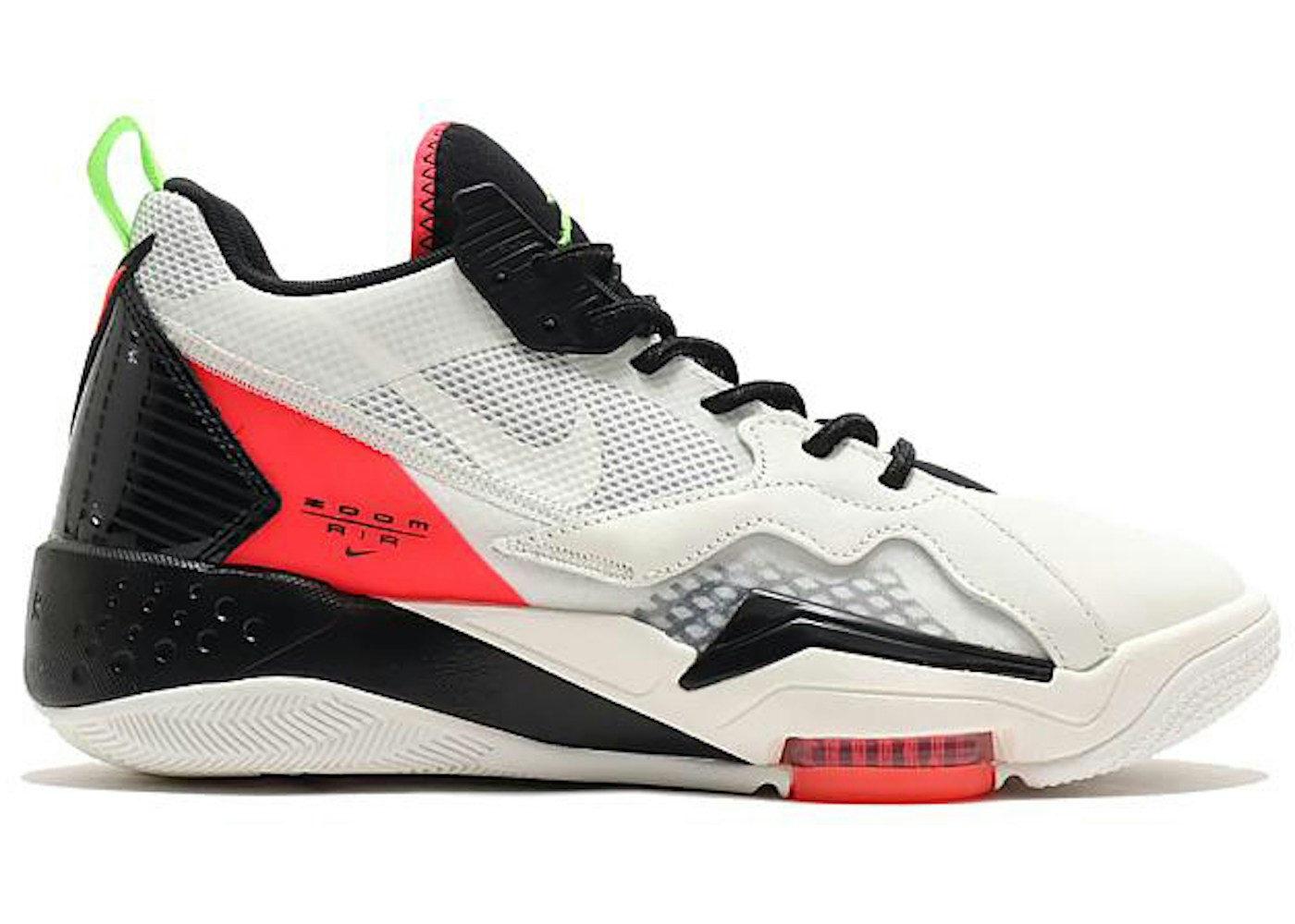 Jordan Zoom 92 Sail Flash Crimson Electric Green (GS) - CN9138-100