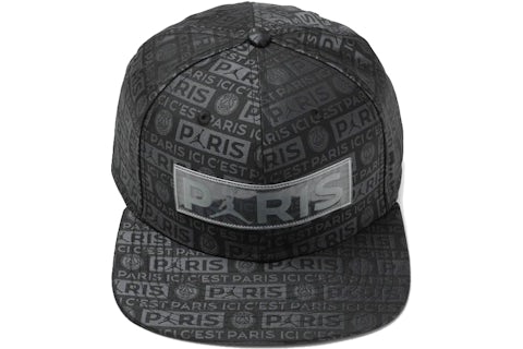 Casquette Jordan x Paris Saint-Germain Pro Snapback Noir Homme de