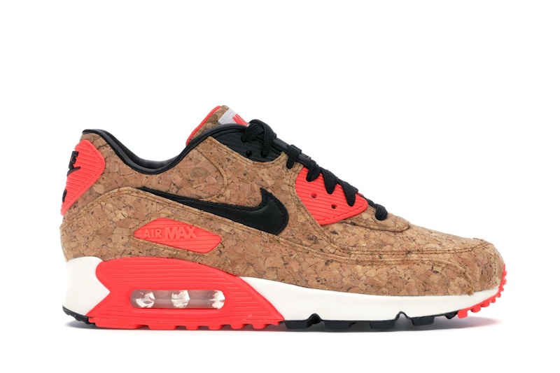 Pre-owned Nike Air Max 90 Cork (women's) Sneakers In Bronze/black/infrared