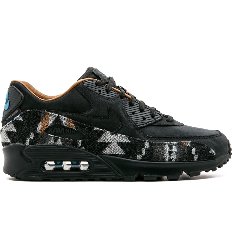 Nike Air Max 90 Pendleton Black Men's 825512-004 US