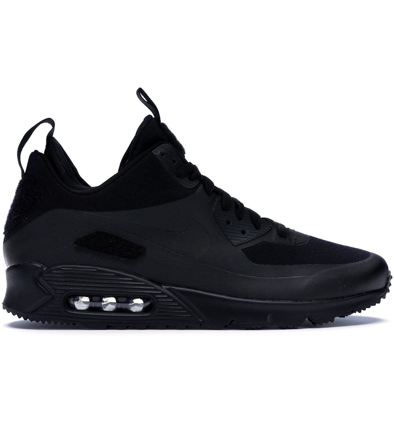 Nike Air Max 90 Sneakerboot Patch Black Men's 704570-001 US