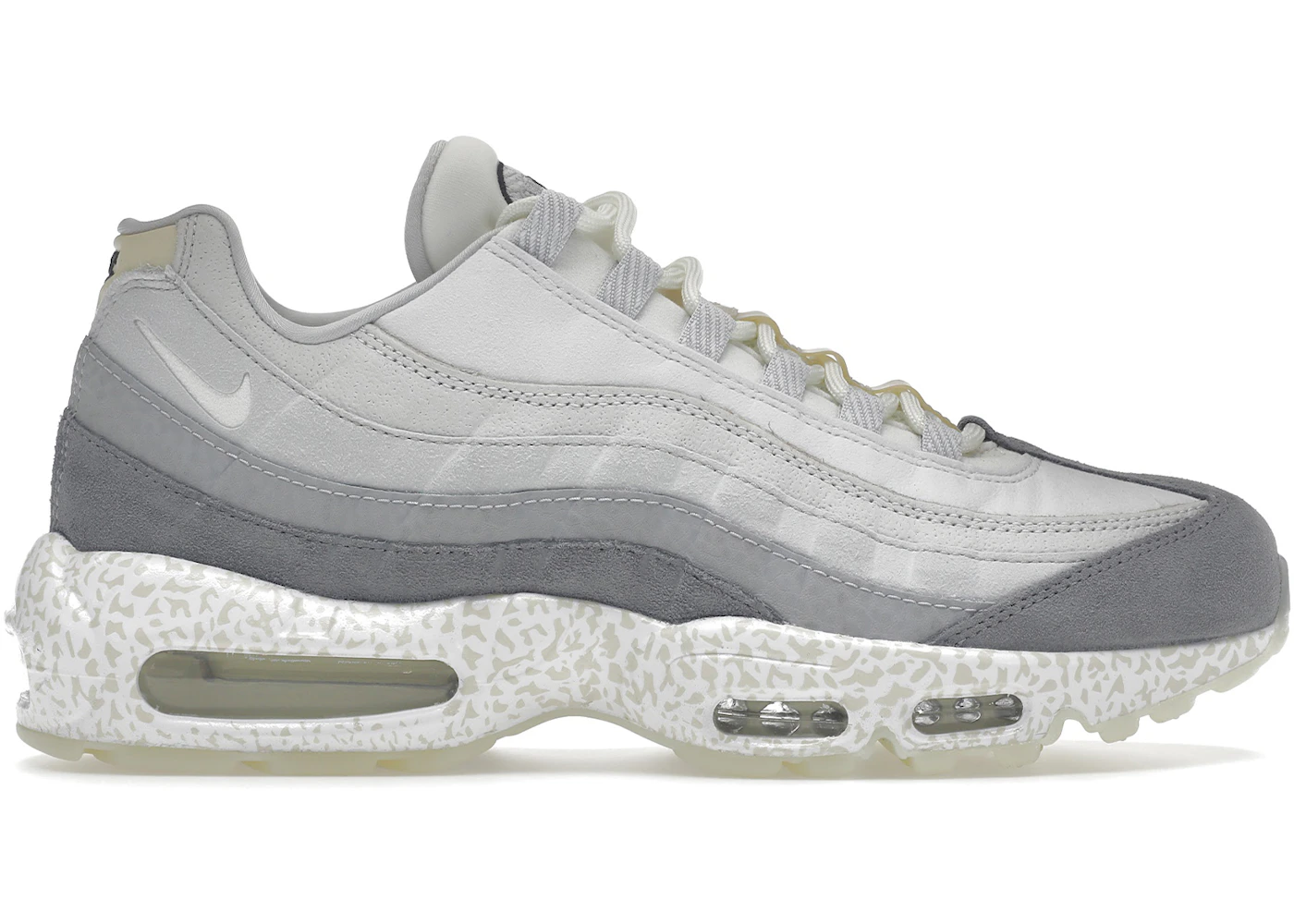 Rubber Outsole Air Max 95 Light Bone Gum Nike Air Max 95 Light