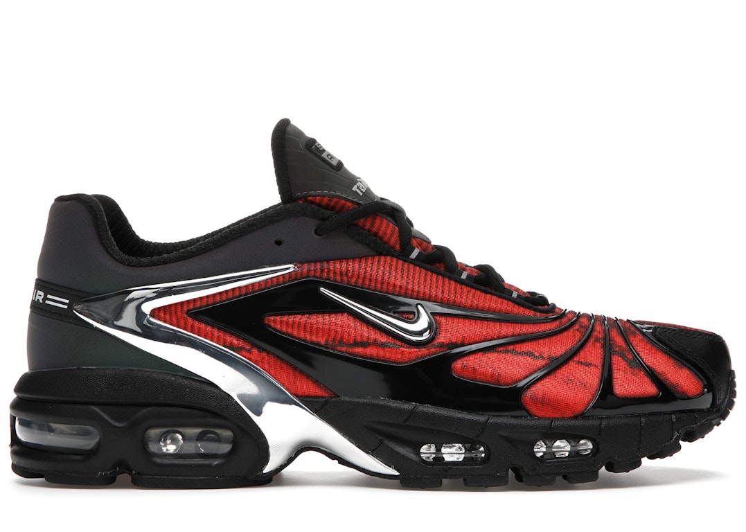 Pre-owned Nike Air Max Tailwind 5 Skepta Bloody Chrome In Black/chrome-university Red