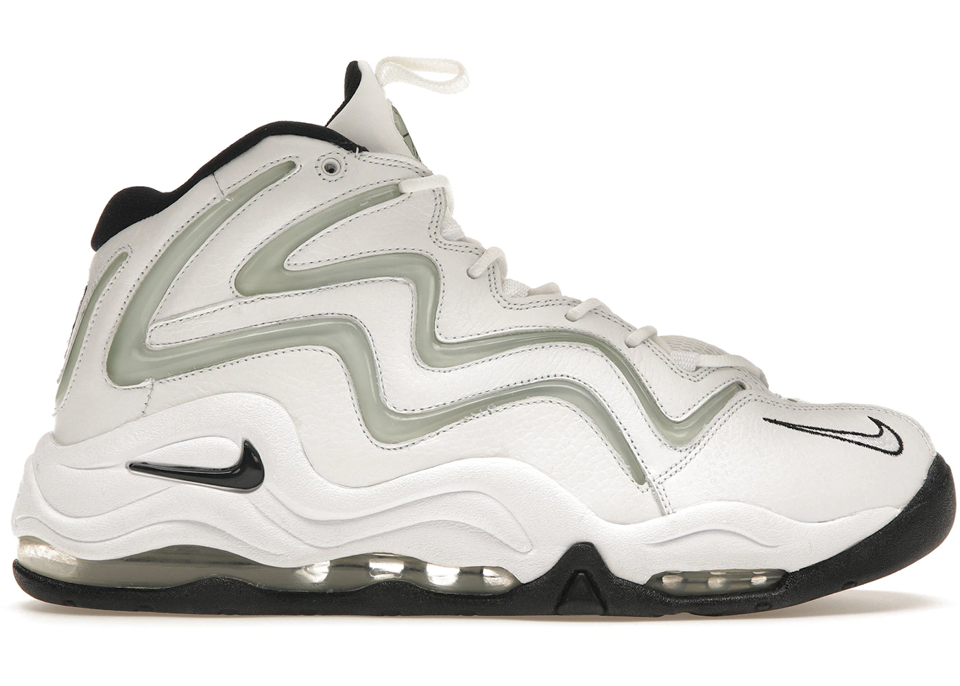 Nike Air Pippen White Silver Black (2010) Men's - 325001-101 - US