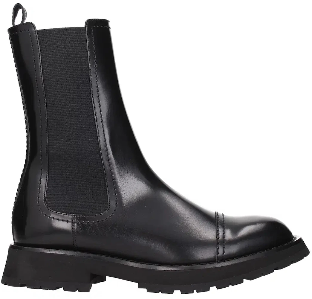 Alexander McQueen Chelsea Boot Black Men's - 708175WIC621000 - US