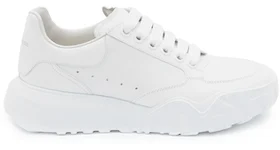 Alexander McQueen Court Trainers White Leather (Women's)