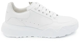 Alexander McQueen Court Trainers White Leather (W)
