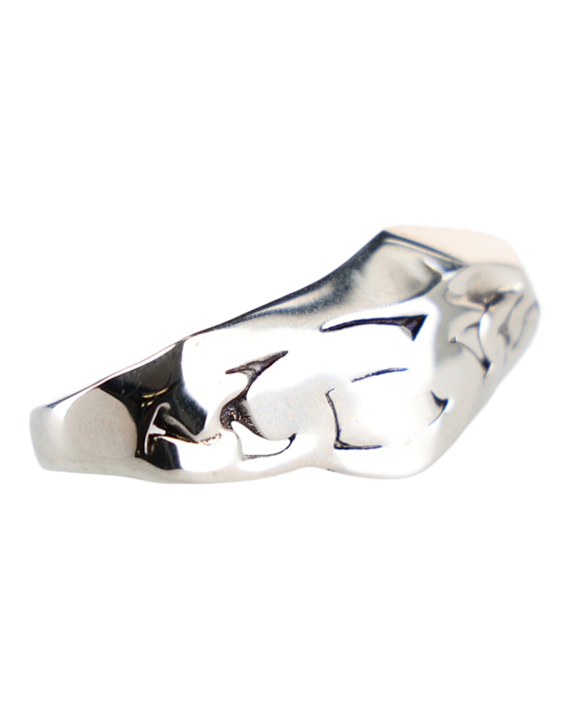 指輪・リング alexander mcqueen SS23 GRAFFITI RING (734763_J160T7286) GOLD Alexander McQueen GRAFFITI RING (734763) – LOZURI®