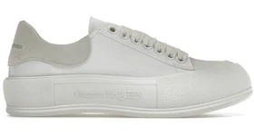 Alexander McQueen Deck Skate Plimsoll Lace-Up White (Women's)