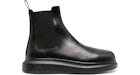Alexander McQueen Leather Chelsea Boot Black