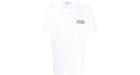 Alexander McQueen Logo Embroidered T-shirt White