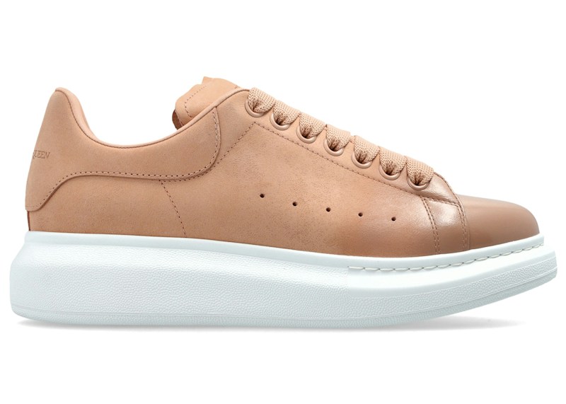 Alexander McQueen Oversized Sprayed Toe Beige