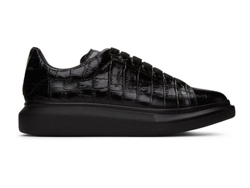 Alexander mcqueen croc store sneakers