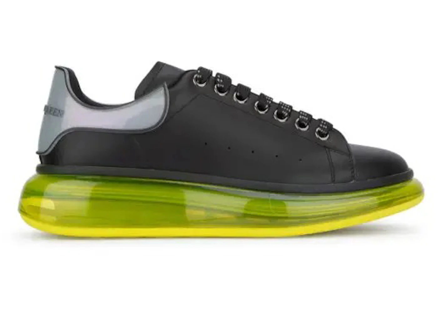 Alexander McQueen Oversized Black Neon Green Men's