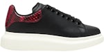 Alexander McQueen Oversized Black Red Python Print (Women's)