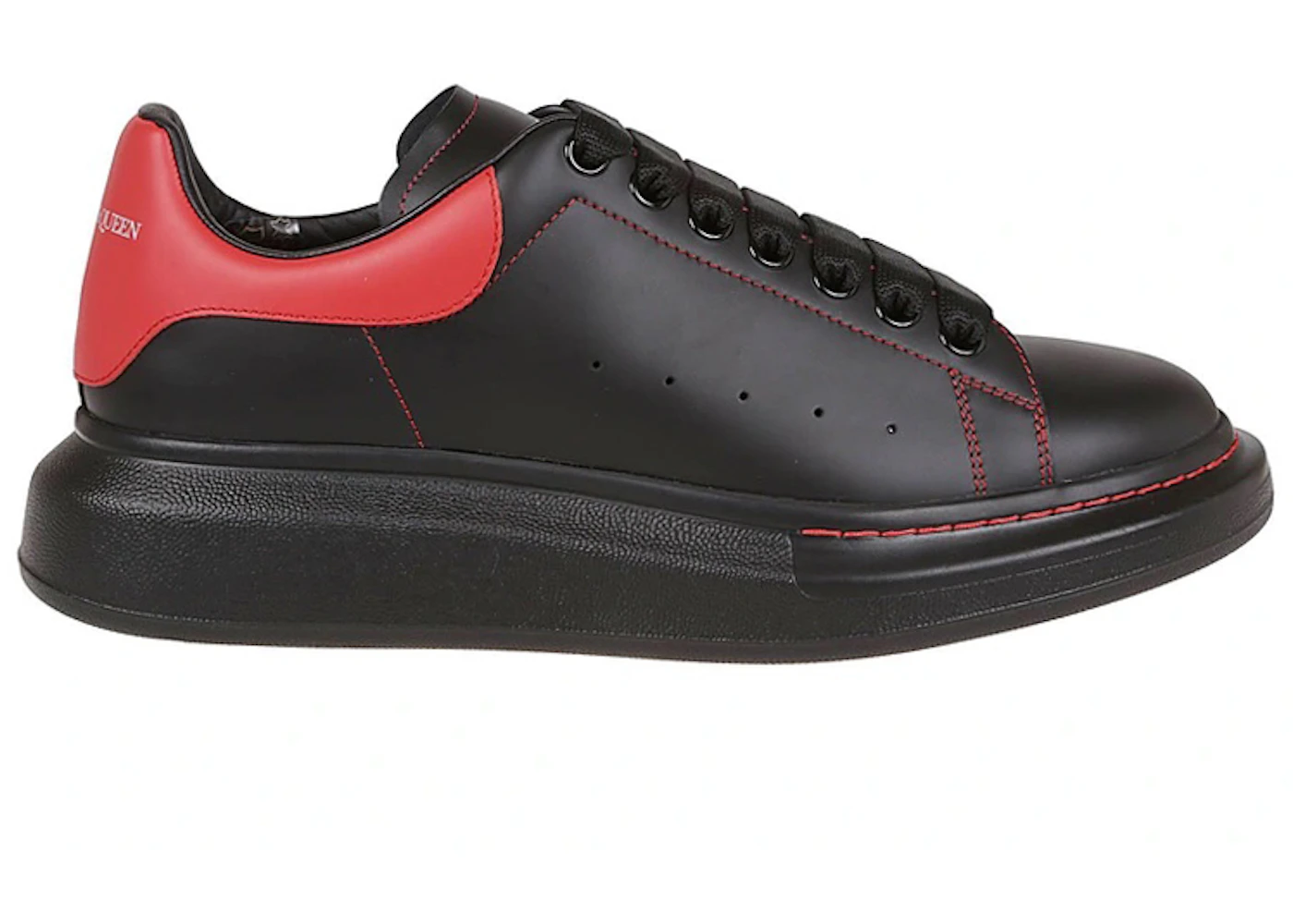 Alexander McQueen Oversized Black Red Men's - 561120WHTQT1037 - US