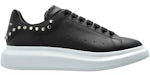Alexander McQueen Oversized Black Silver Stud