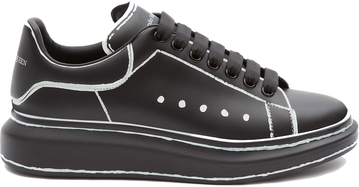Alexander Mcqueen Black And White Sneakers