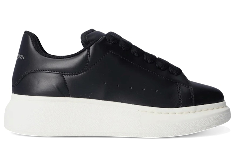 Alexander McQueen Oversized White Sole (Kids) Sneakers in Black