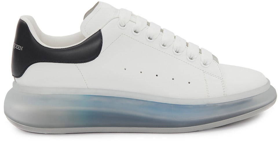 Alexander McQueen Oversized Clear Sole White Navy Blue Men\'s -  709817WICY19095 - US