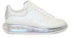 Alexander McQueen Oversized Clear Sole White Pearl