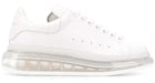 Alexander McQueen Oversized Clear Sole White (Women's)