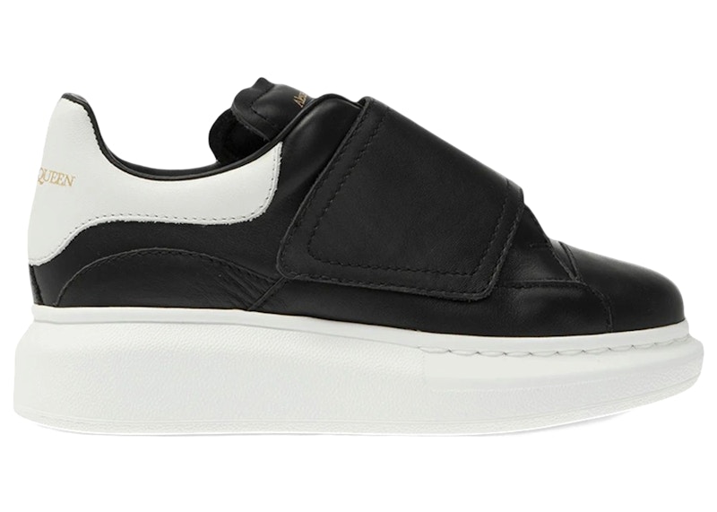 Alexander McQueen Oversized GripStrap (2022) (Kids) Sneakers in Black/White