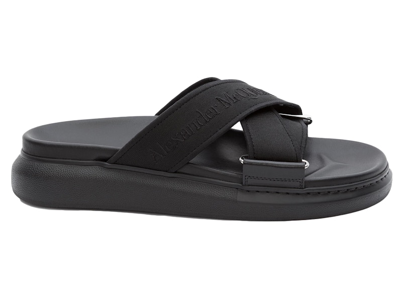 Alexander mcqueen discount oversized hybrid slides