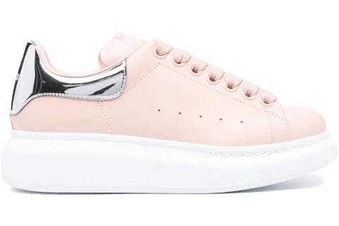 Alexander McQueen Oversized Light Pink Silver-Tone (Women's
