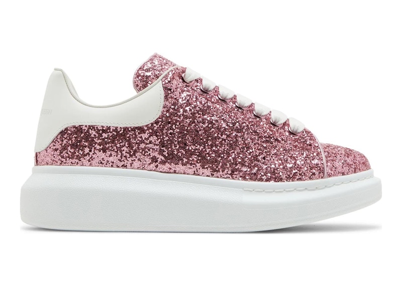 Alexander mcqueen pink glitter online