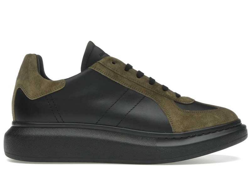 Pre-owned Alexander Mcqueen Men's  Oversized Retro Sneakers In Black/mud In Multi