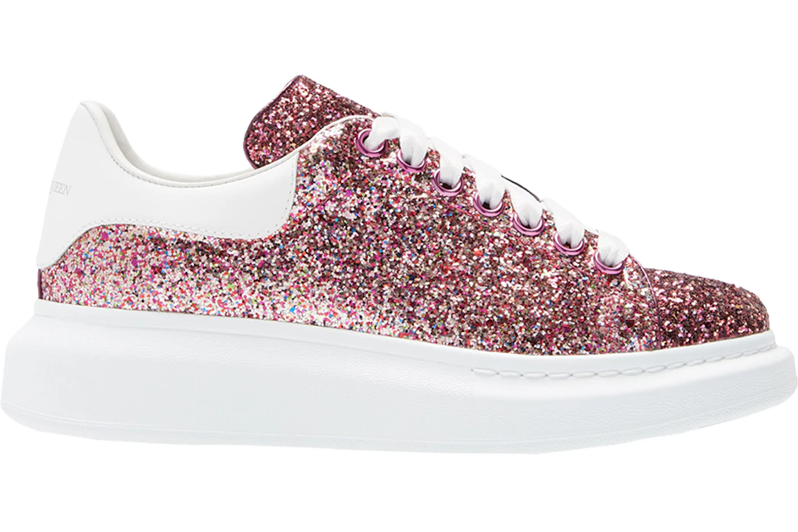 Alexander McQueen Oversized Rose Glitter (W) - 558944W4EY85371 - US