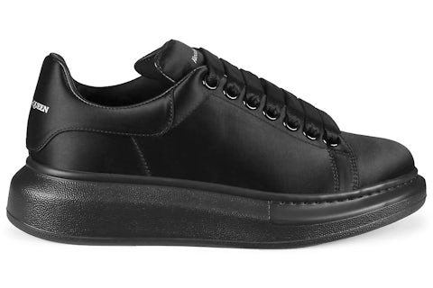 Mc Queen Mcqueen Triple Black Alexander McQueen Satén Grande