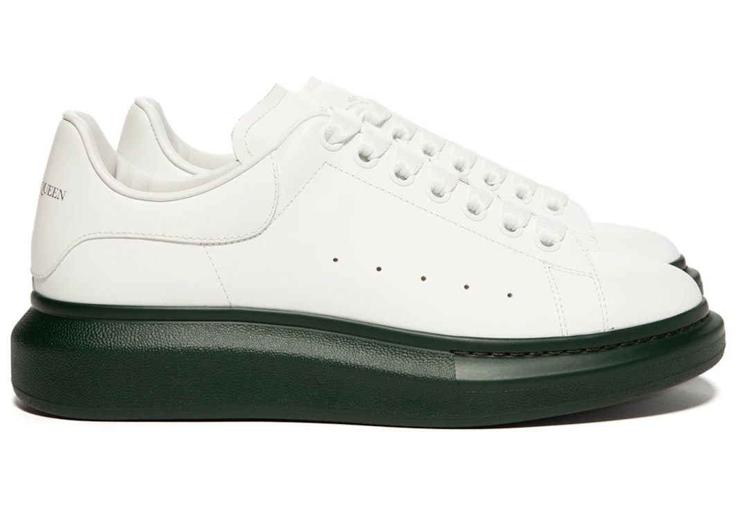 Pre-owned Alexander Mcqueen Oversized Sneaker White Green Sole In White/green
