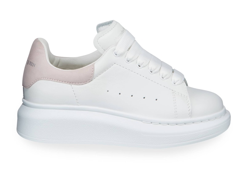 Alexander McQueen Oversized Sneaker WeiB Light Rosa Kinder White Light Pink DE