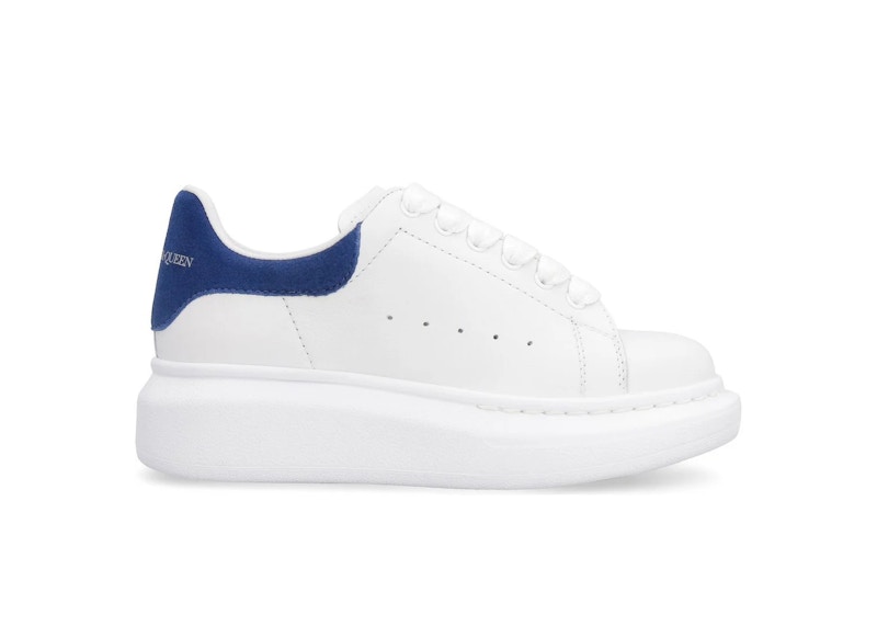 Alexander McQueen Oversized Sneaker White Paris Blue Kids White Paris Blue US