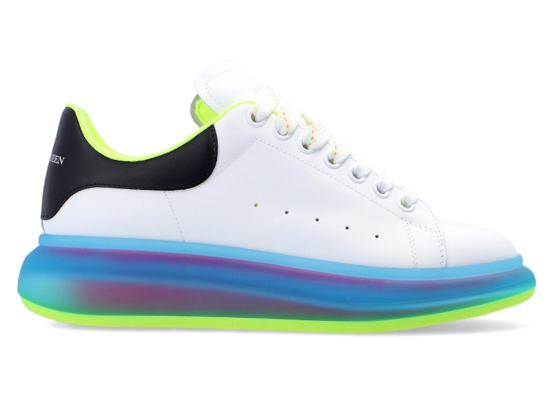 Alexander McQueen Oversized Transparent Sole White