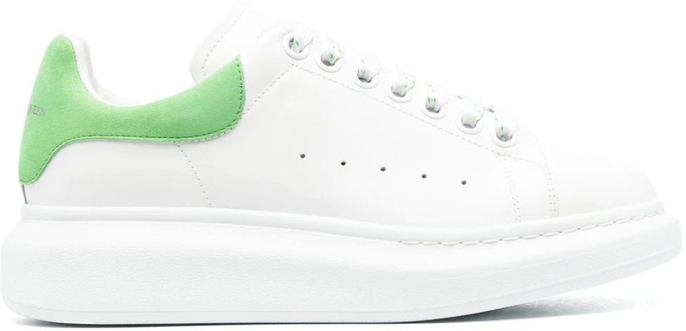 Alexander McQueen Oversized Sneaker White Green Sole
