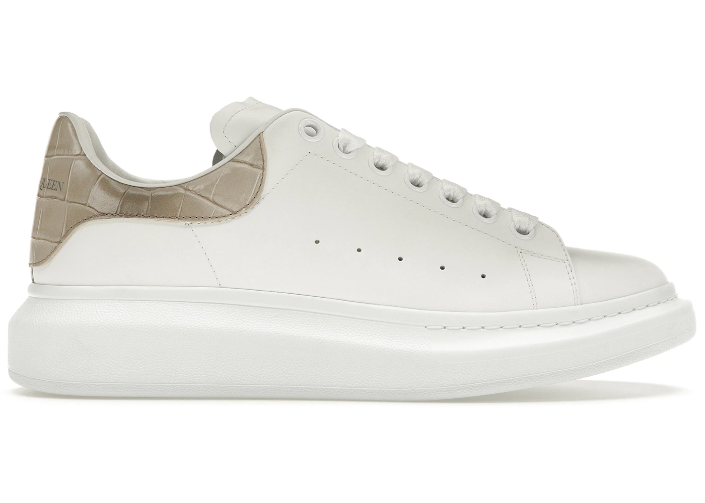 Alexander McQueen Oversized White Beige Men's - 727392 WICG6 9026 - US