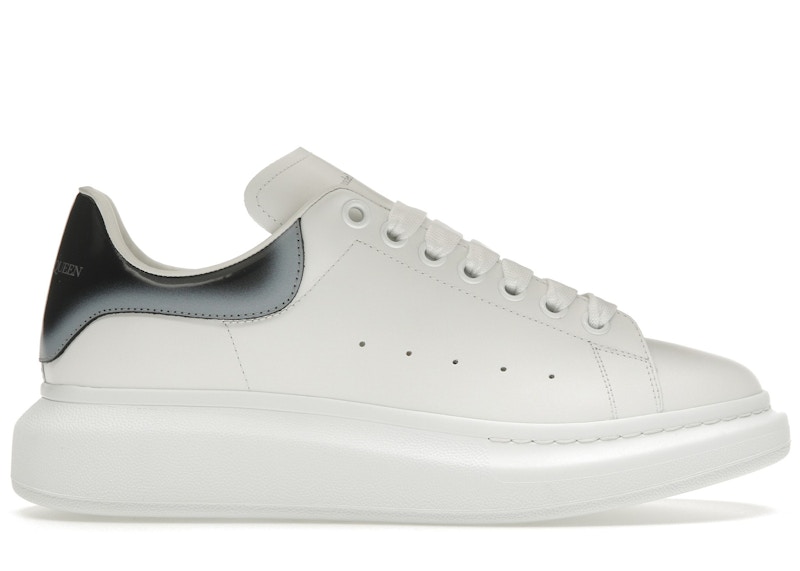 Pre-owned Alexander Mcqueen Men's  Oversized Sneakers In White/black Fade