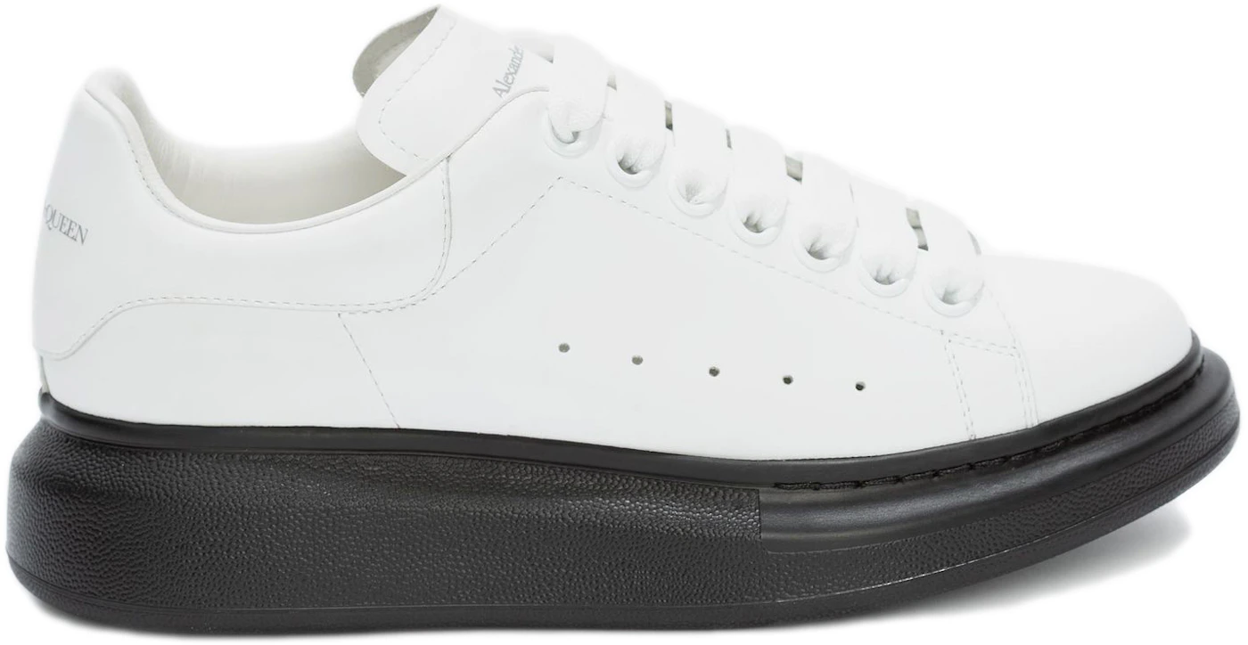 Alexander McQueen Oversized Black And White Sneakers New