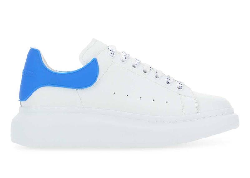 Blue and white hot sale alexander mcqueen shoes