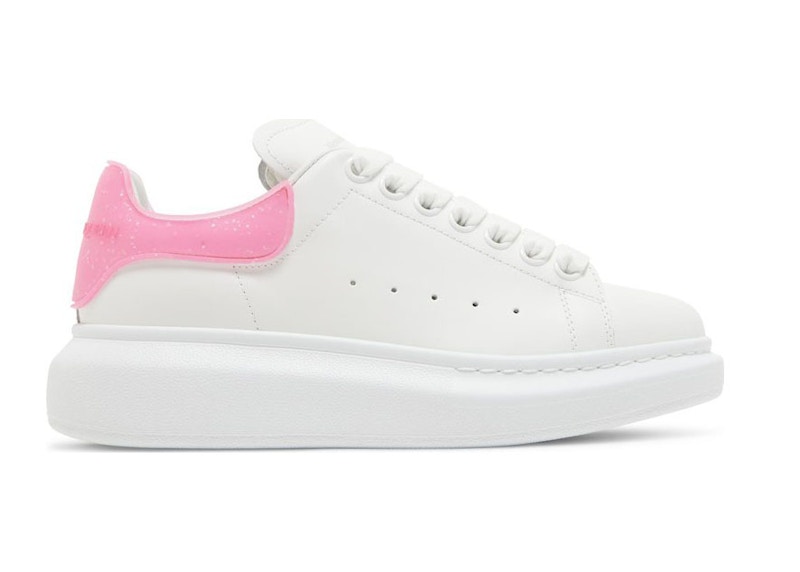 alexander mcqueen white and pink