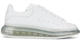 Alexander McQueen Oversized White Clear Sole