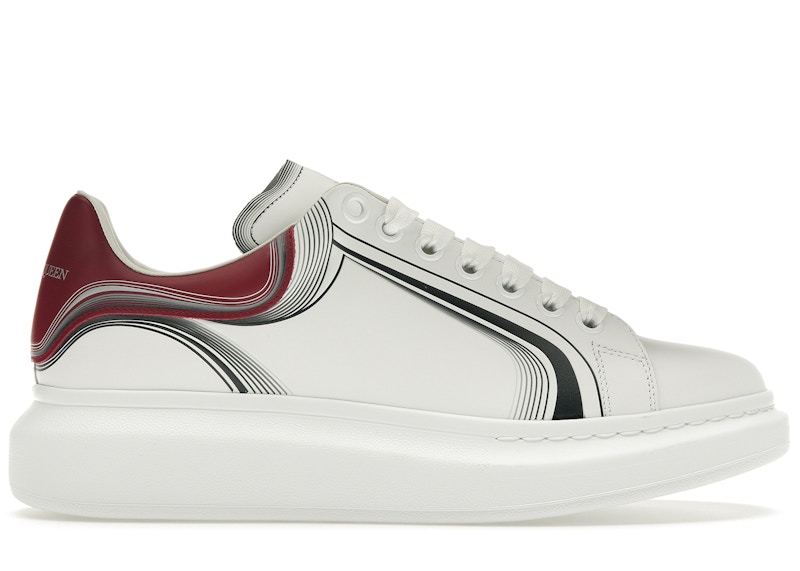 Alexander McQueen Oversized White Garnet